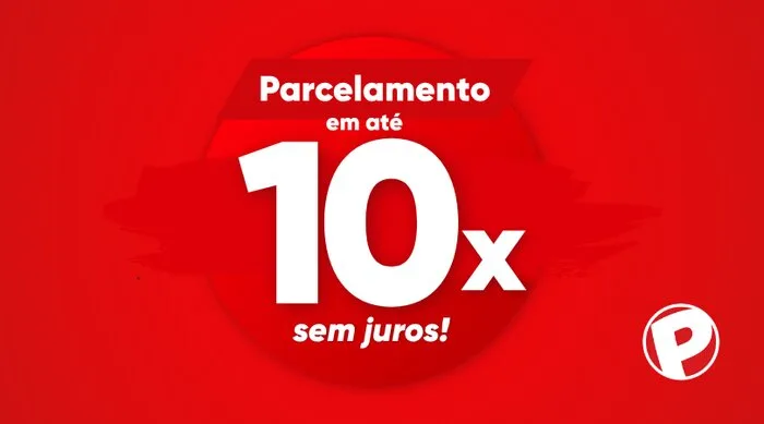 Parcelamento em até 10x sem juros!