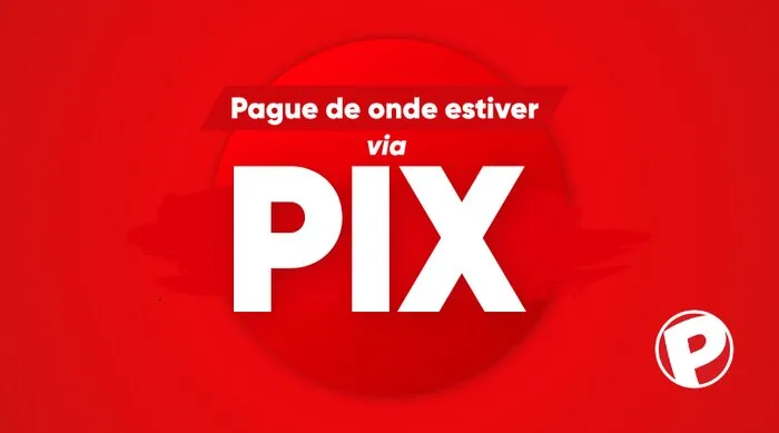 Pague de onde estiver via PIX